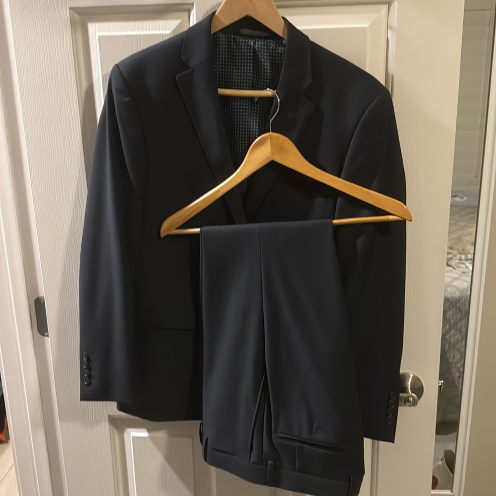 Giorgio Sanetti Slim Fit Navy Suit